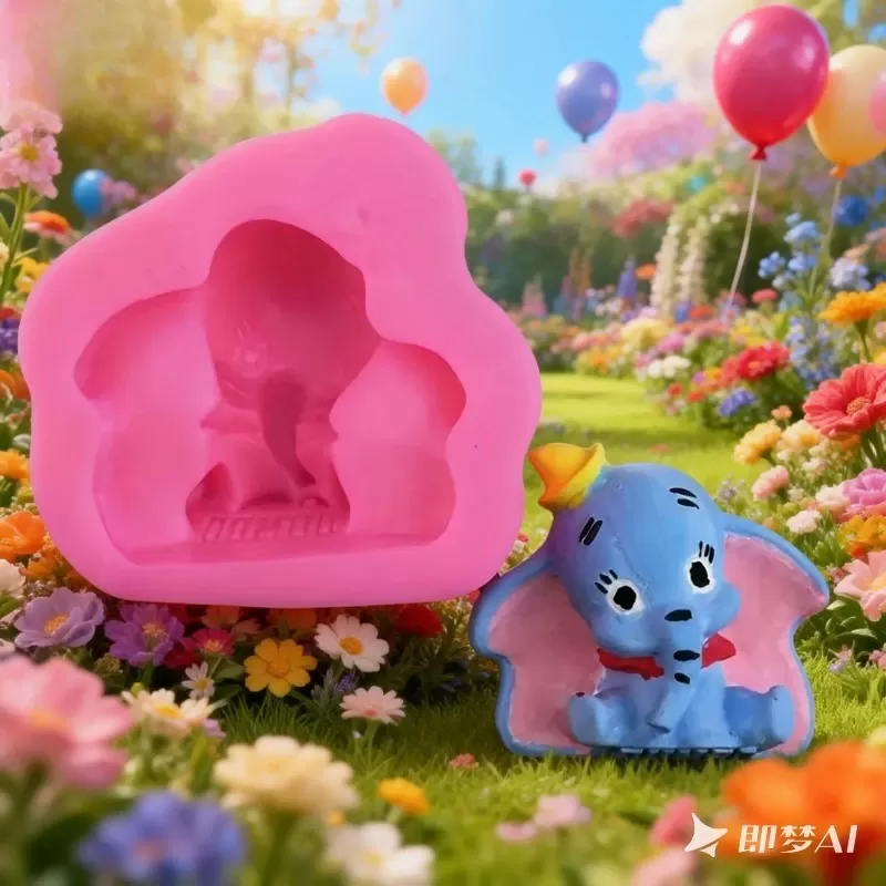 תבנית סיליקון דובון תות לאפייה - תמונה 3