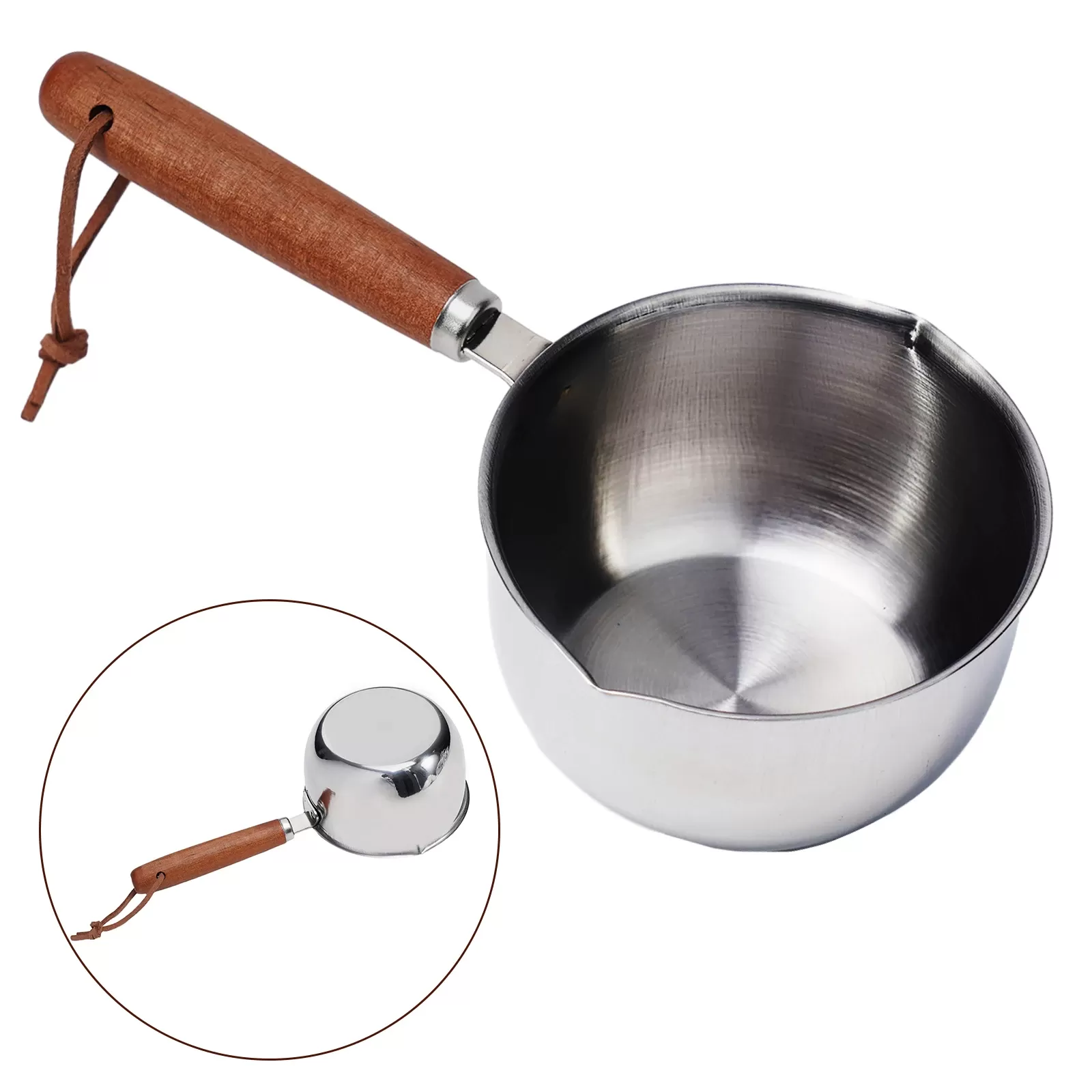 סיר נירוסטה להמסה | 150ML 300ML 500ML - תמונה 6