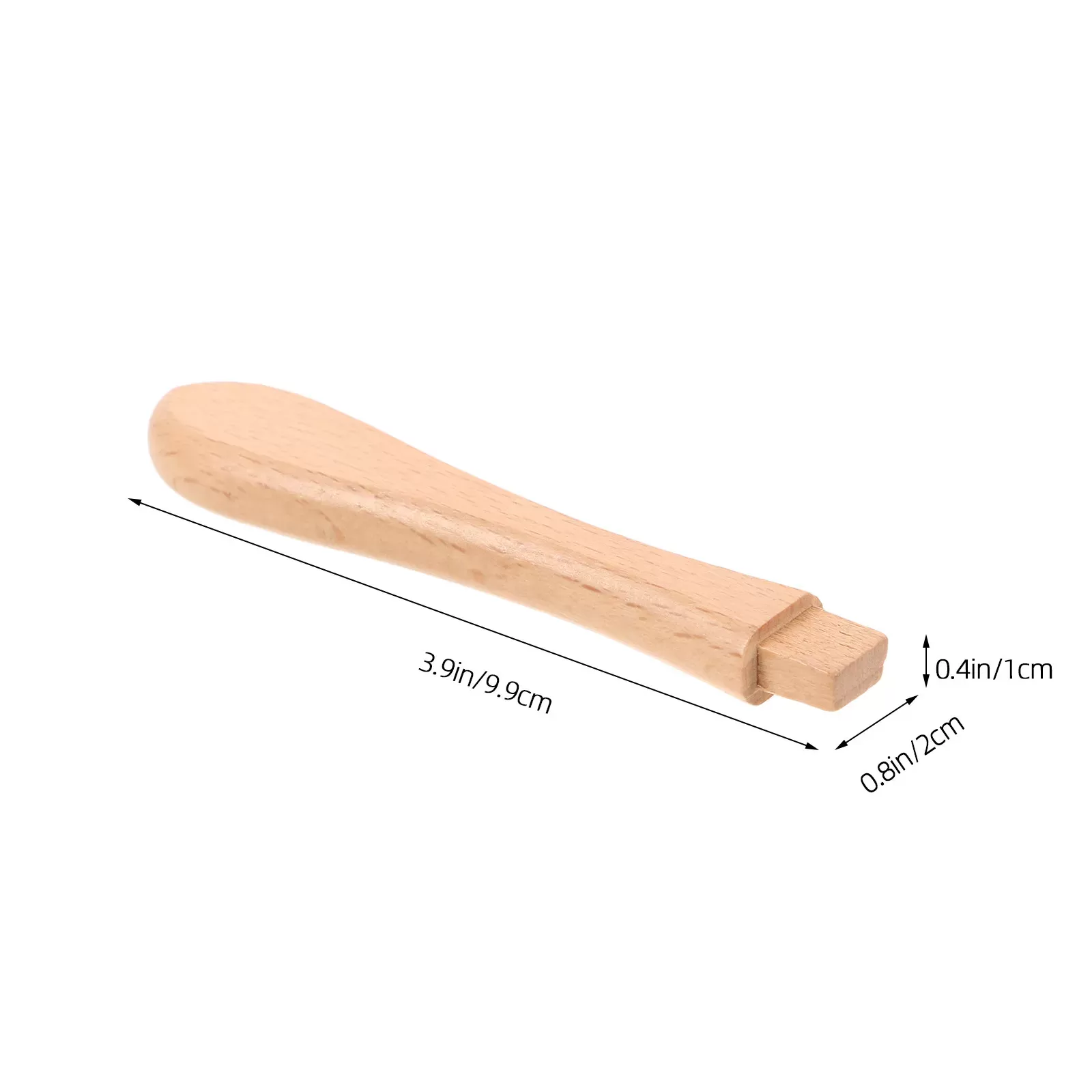 סט כלי אוכל לילדים עם ידיות עץ - תמונה 3
